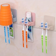 Toothbrush Holder with Punch - Keep Toothbrush & Toothpaste