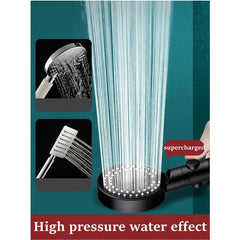 Filtered Handheld Shower Head 5 Spray Mode High Pressure