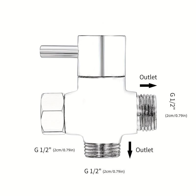 Shower Diverter Bidet Sprayer with Shut off Valve Bathroom Accessories