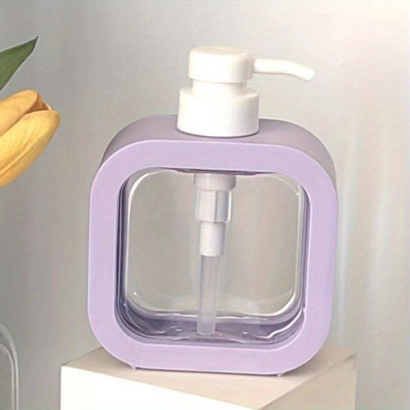 1pc Press Lotion Bottle 10 5oz Refillable Pump Bottle Soap Dispenser