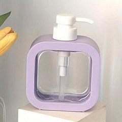 1pc Press Lotion Bottle 10 5oz Refillable Pump Bottle Soap Dispenser