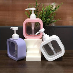 1pc Press Lotion Bottle 10 5oz Refillable Pump Bottle Soap Dispenser