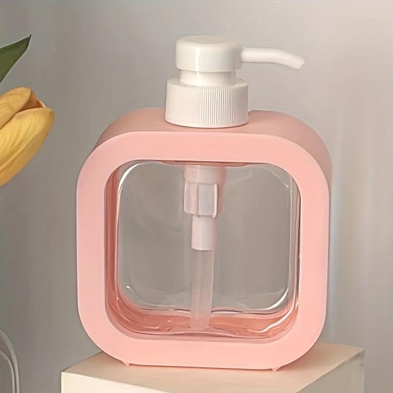 1pc Press Lotion Bottle 10 5oz Refillable Pump Bottle Soap Dispenser