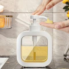 1pc Press Lotion Bottle 10 5oz Refillable Pump Bottle Soap Dispenser