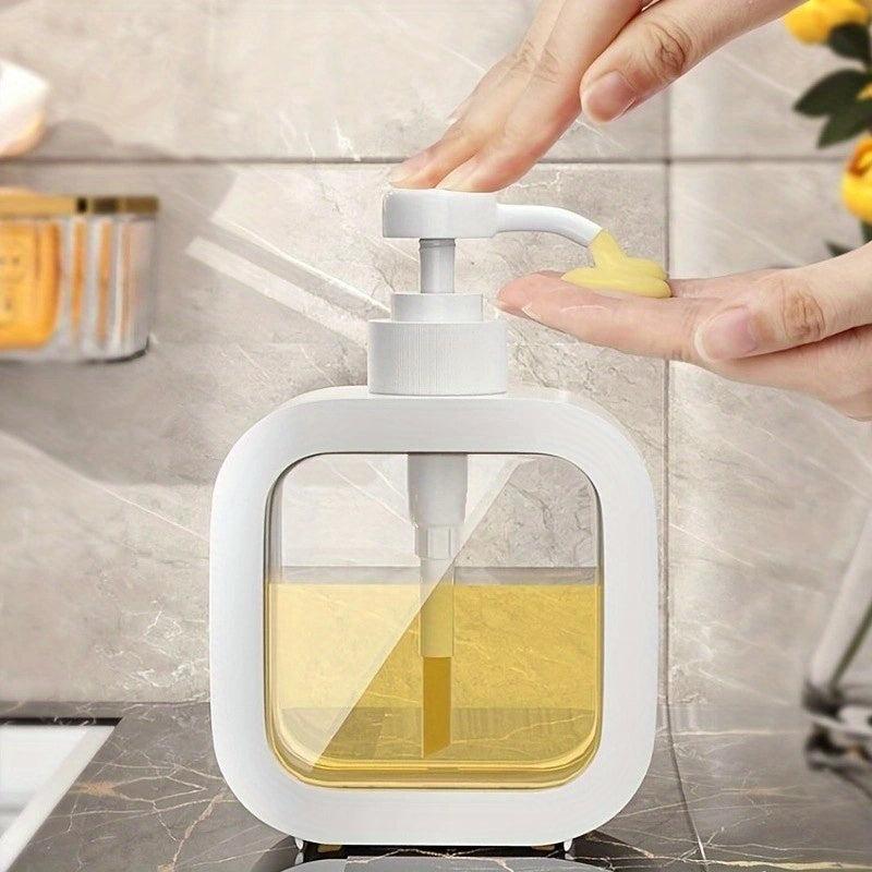 1pc Press Lotion Bottle 10 5oz Refillable Pump Bottle Soap Dispenser