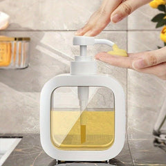 1pc Press Lotion Bottle 10 5oz Refillable Pump Bottle Soap Dispenser