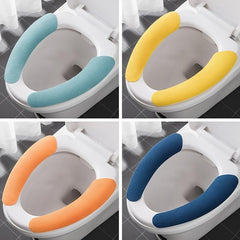 1 Pair Self Adhesive Toilet Seat Covers Non Slip Mat