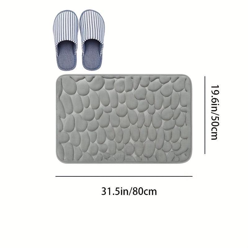Soft Memory Foam U-Shaped Toilet Bath Mat