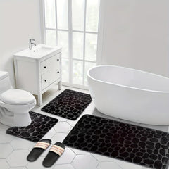 Soft Memory Foam U-Shaped Toilet Bath Mat