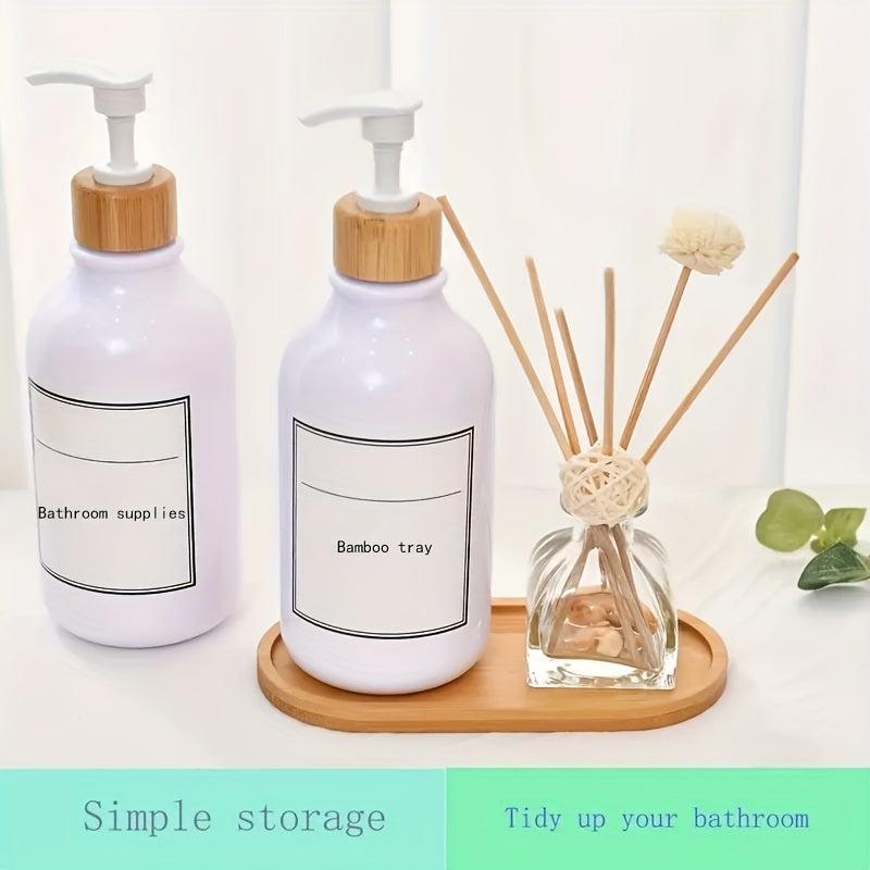 Wooden Bathroom Tray for Countertops Storage - Stylish & Practical