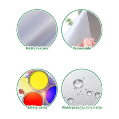 6pcs Non Slip Flower Bathtub Appliques Bathroom Decal