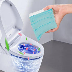 100pcs Toilet Cleaning Tablets Household Hygiene Deodorizing Dirt