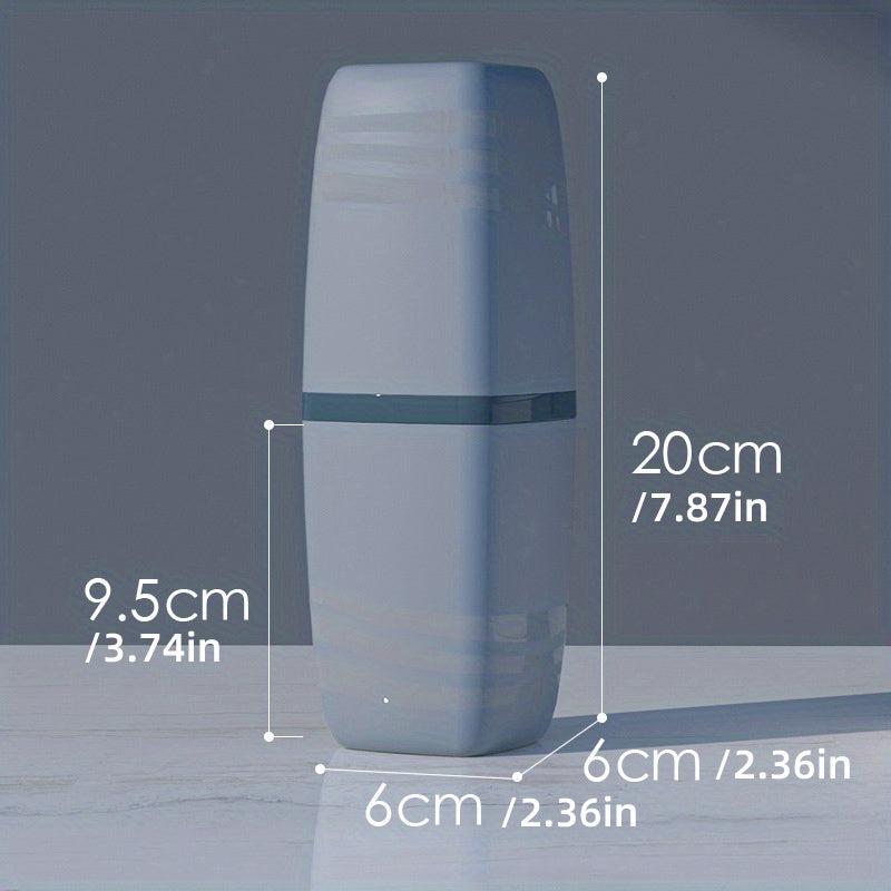 Travel Toothbrush Cup Holder with Cover for Traveling