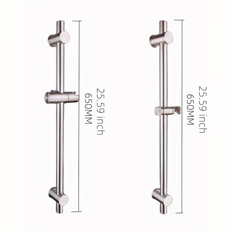 Adjustable Shower Slide Bar Handheld Shower Holder Easy Bathing Access