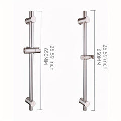 Adjustable Shower Slide Bar Handheld Shower Holder Easy Bathing Access