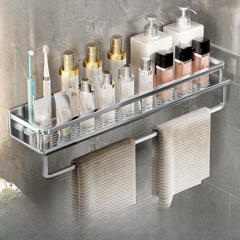 Wall Mounted Bathroom Shelf Cosmetic Storage Rack Shower Caddy Shelf