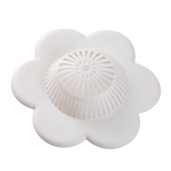 4pcs Floral Floor Drain Silicone Drain Strainer Bathroom Accessories