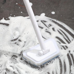 3 Pcs Bathroom Wall Brush Long Handle Floor Bathtub Cleaning Sponge Brush