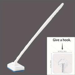 3 Pcs Bathroom Wall Brush Long Handle Floor Bathtub Cleaning Sponge Brush
