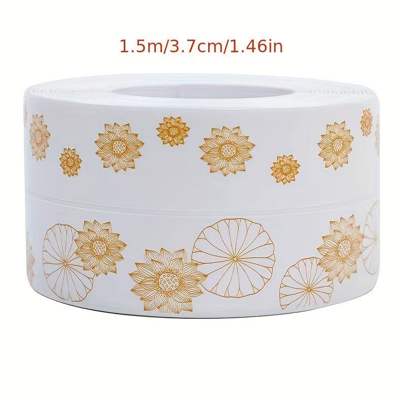 Waterproof Anti-mildew Toilet Caulk Strip Self Adhesive Sealing Tape