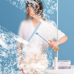 Long Handle Shower Squeegee for Glass Doors Mirrors Tiles and Cars