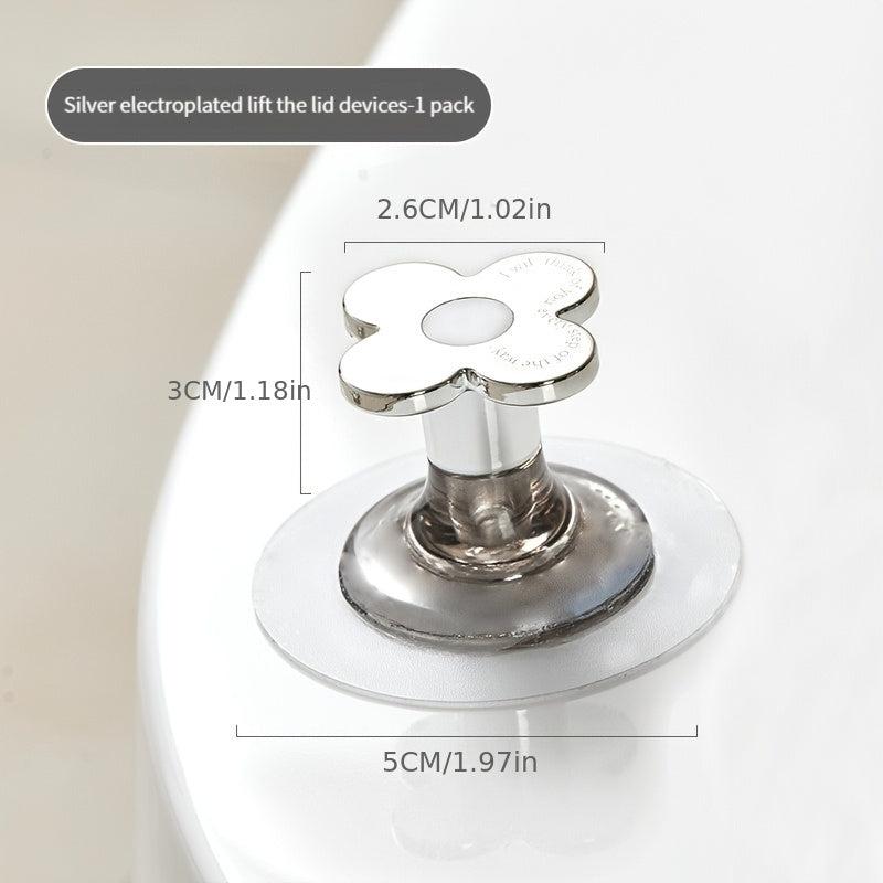 Toilet Lid Lifter Flower Handle No Dirty Hands