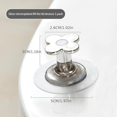 Toilet Lid Lifter Flower Handle No Dirty Hands