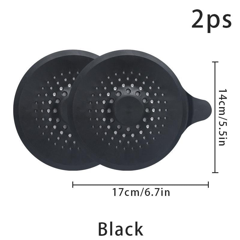 Silicone Hair Catcher for Shower Drain Easy Clean Bathroom Kitchen Tools