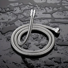 Stainless Steel Shower Head Hose 59in Replacement Bathroom Flexible Tube