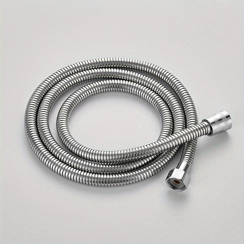 Stainless Steel Shower Head Hose 59in Replacement Bathroom Flexible Tube