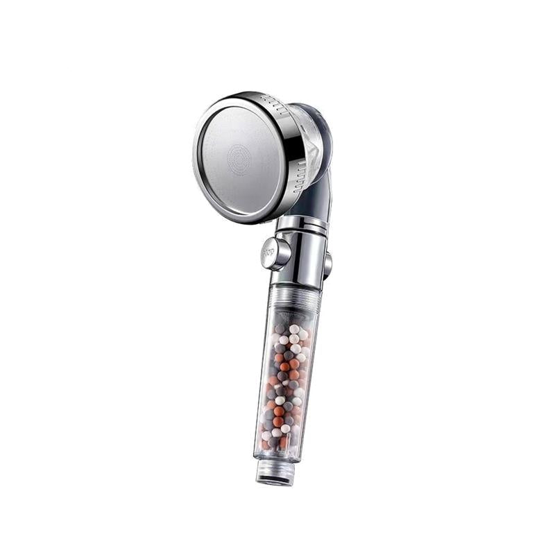 Filtered Shower Head With 4 Settings and Water Saving Feature