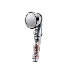 Filtered Shower Head With 4 Settings and Water Saving Feature