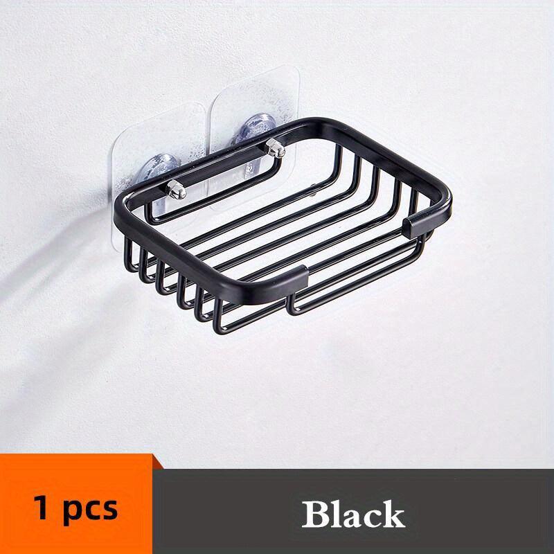 Aluminum Soap Tray Wall Mount Bathroom Kitchen Soap Holder