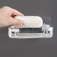 Aluminum Soap Tray Wall Mount Bathroom Kitchen Soap Holder
