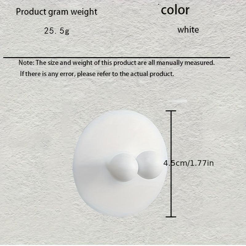 2pcs Toothbrush Holders Suction Cup Wall mounted Toothbrush Brackets