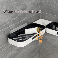 Rotatable Double Layer Wall Mounted Storage Rack