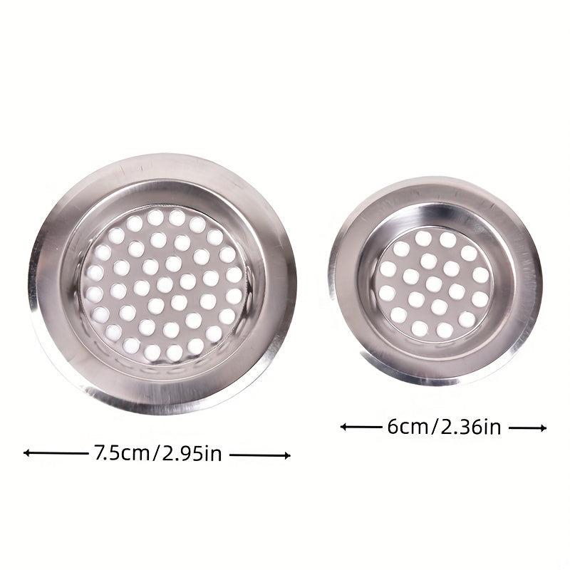 Stainless Steel Sink Drain Filter Anti Clogging Leak Proof Mesh Easy Cleaning