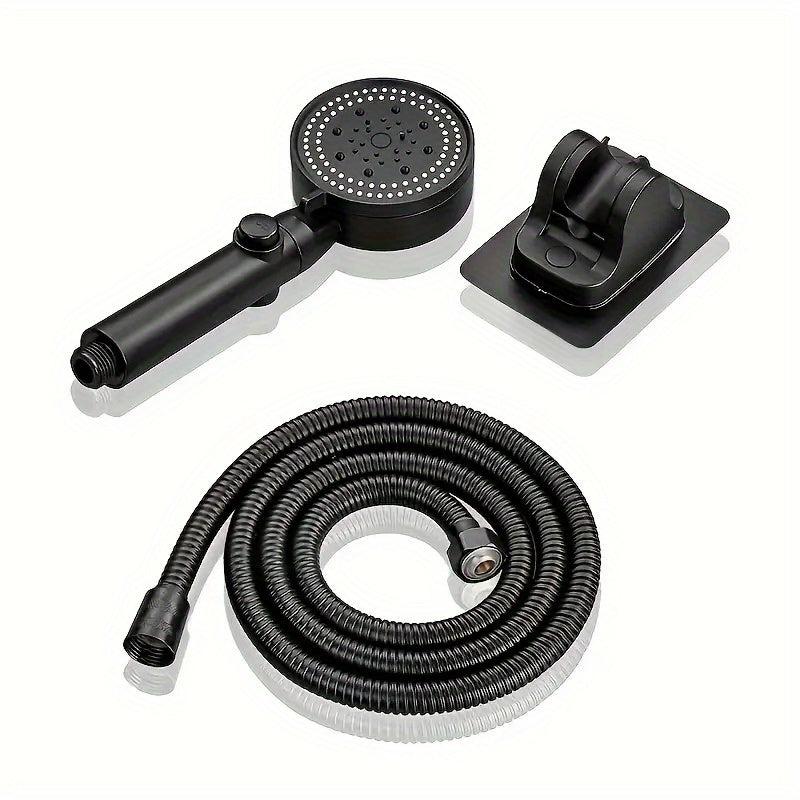 3pcs High Pressure Shower Head Adjustable Water Saving Shower Head For Bathroom
