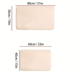 Soft Memory Foam Bath Mat Absorbent Doormat Anti Slip for Bathroom