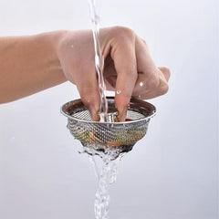 Stainless Steel Sink Drain Filter Anti Clog Drain Stopper