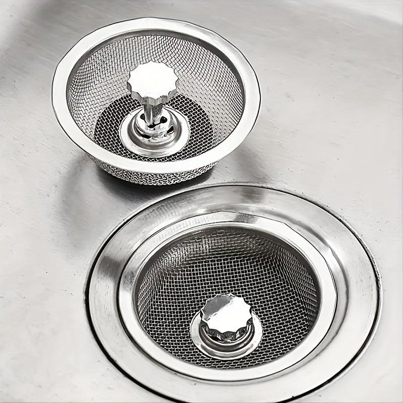 Stainless Steel Sink Drain Filter Anti Clog Drain Stopper
