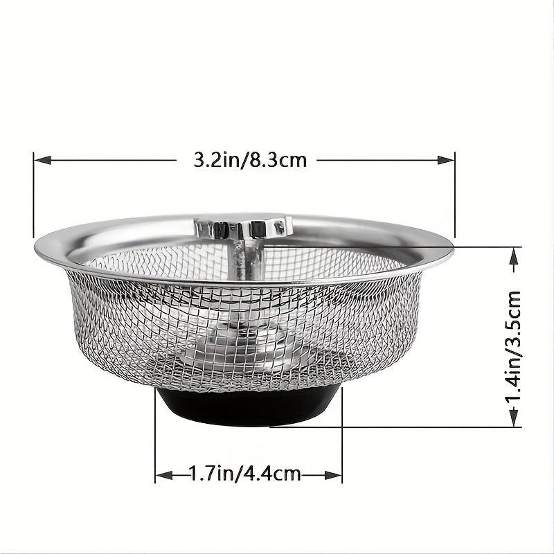 Stainless Steel Sink Drain Filter Anti Clog Drain Stopper