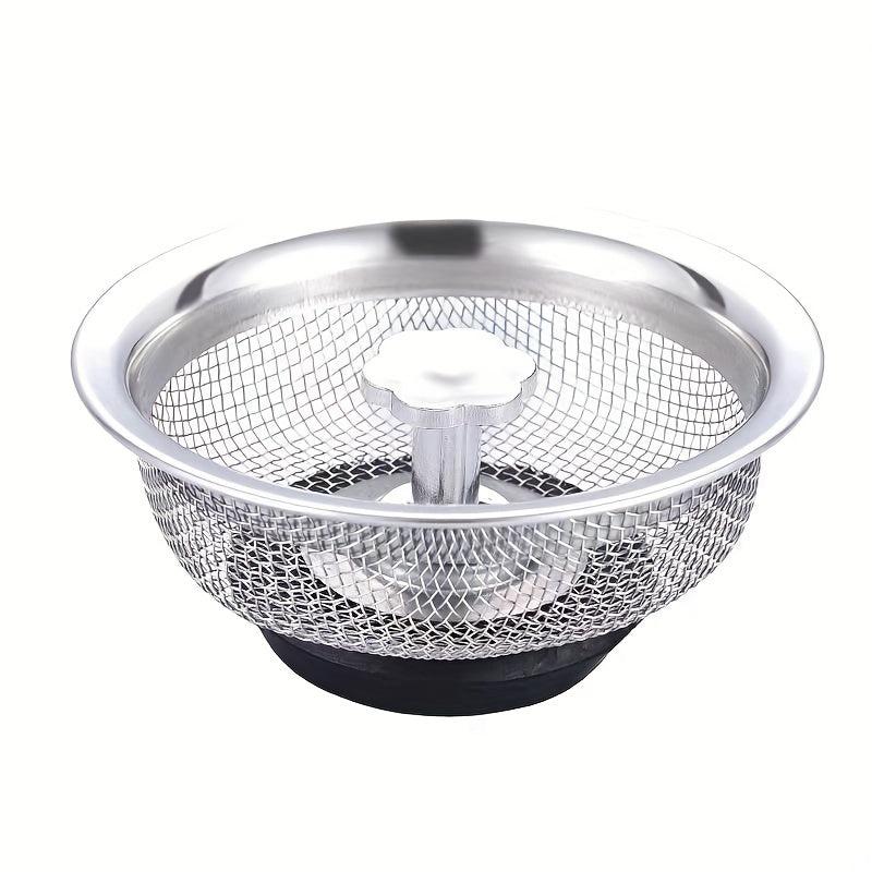 Stainless Steel Sink Drain Filter Anti Clog Drain Stopper