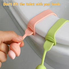 Toilet Lid Lifter Silicone Anti Dirty Handle Opener