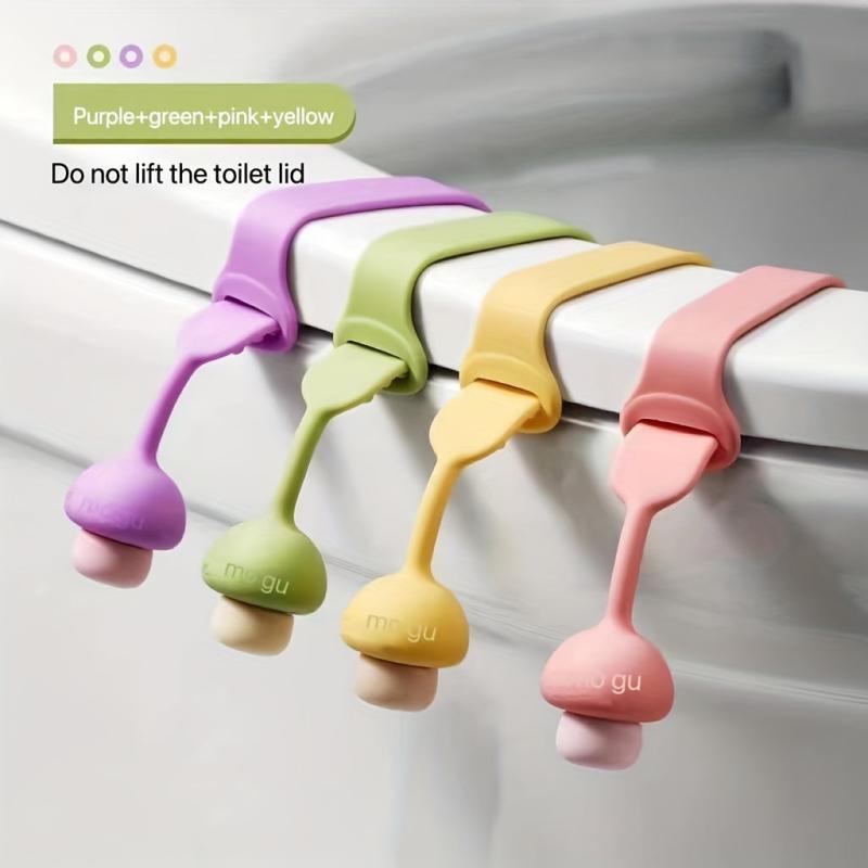 Toilet Lid Lifter Silicone Anti Dirty Handle Opener