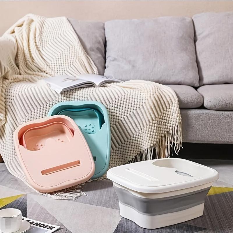 Foldable Foot Bath Basin Foot Bath Tool Foot Bath Massager Foot Soaking Basin