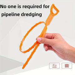 Sink Cleaning Dredge Tools Hair Catcher Bendable Pipe Hook