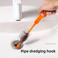Sink Cleaning Dredge Tools Hair Catcher Bendable Pipe Hook