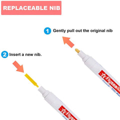 Restore Grout with Ease Wall Restorer Pen Repair Marker for Bathroom and Kitchen