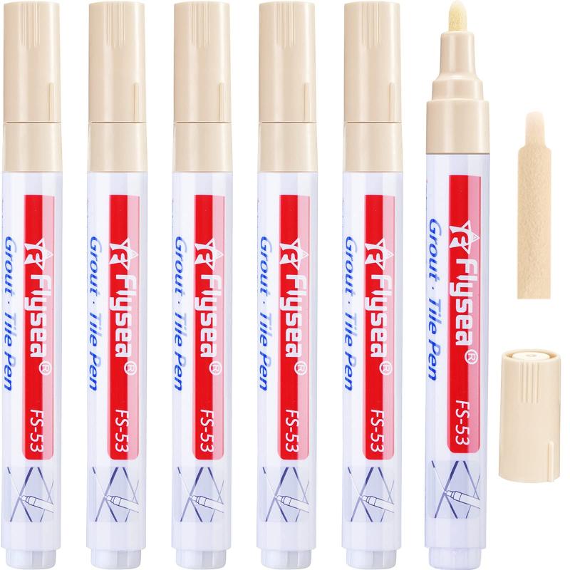 Restore Grout with Ease Wall Restorer Pen Repair Marker for Bathroom and Kitchen